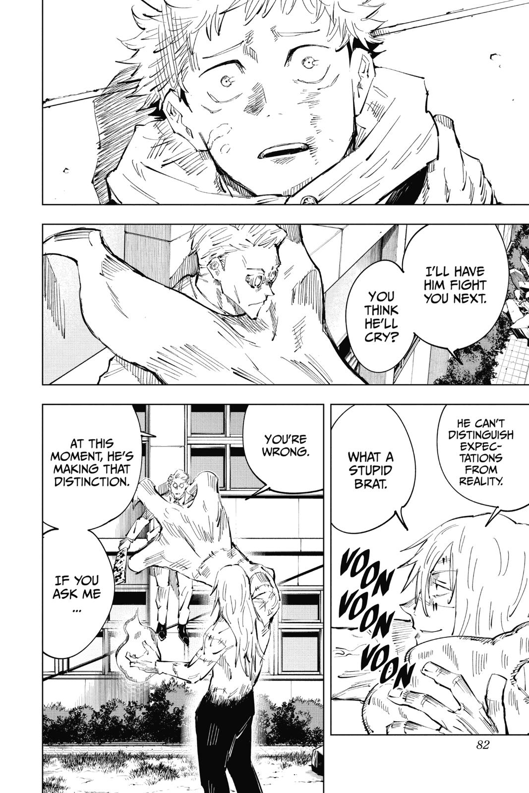 Read Jujutsu Kaisen ENGLISH Manga Online