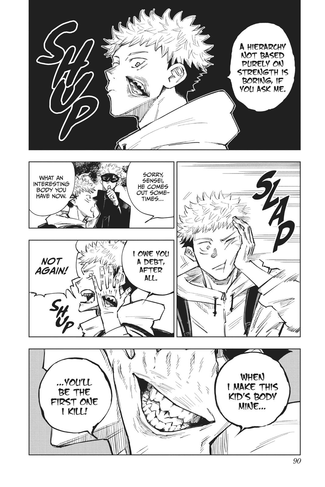 Read Jujutsu Kaisen ENGLISH Manga Online