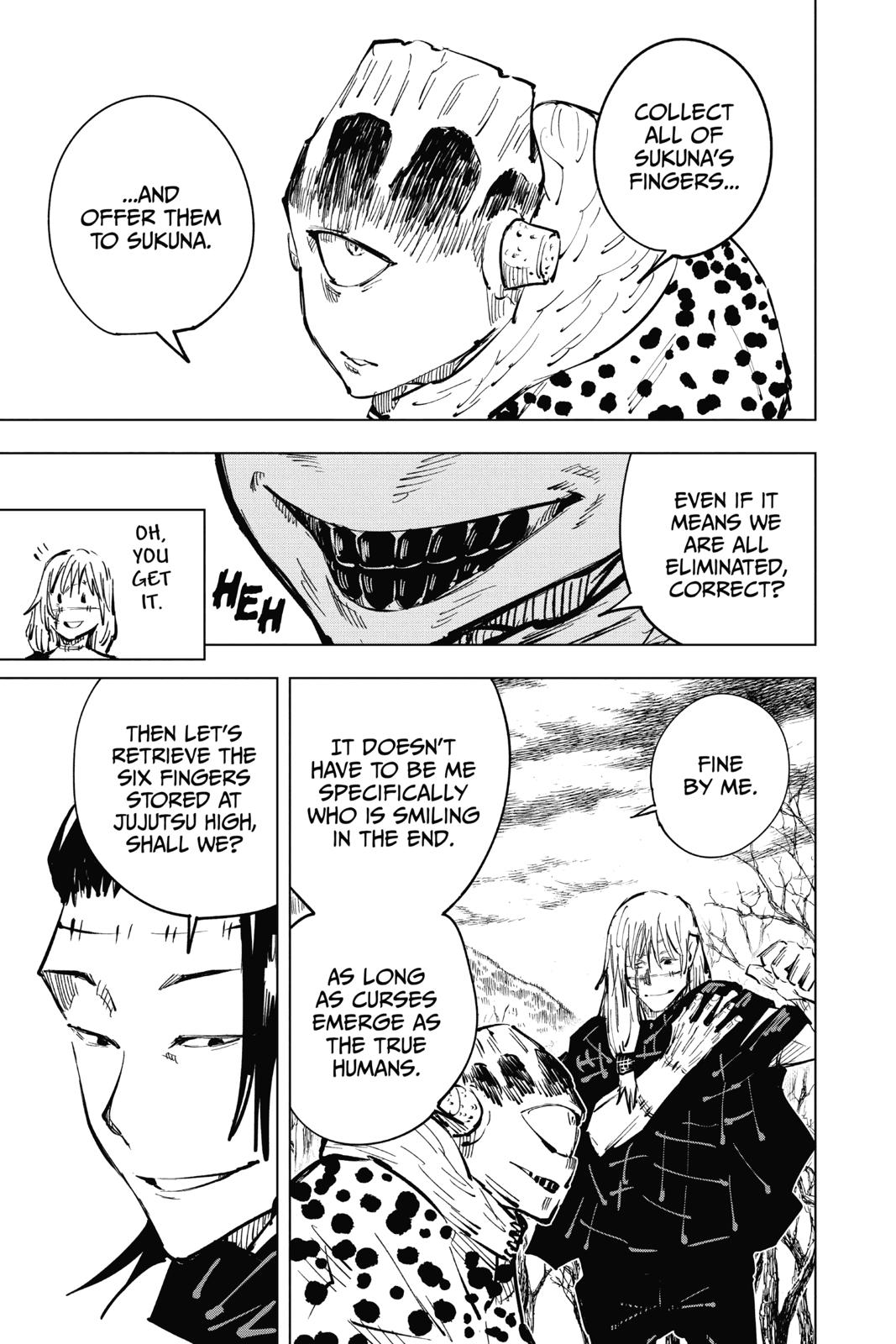 Read Jujutsu Kaisen ENGLISH Manga Online