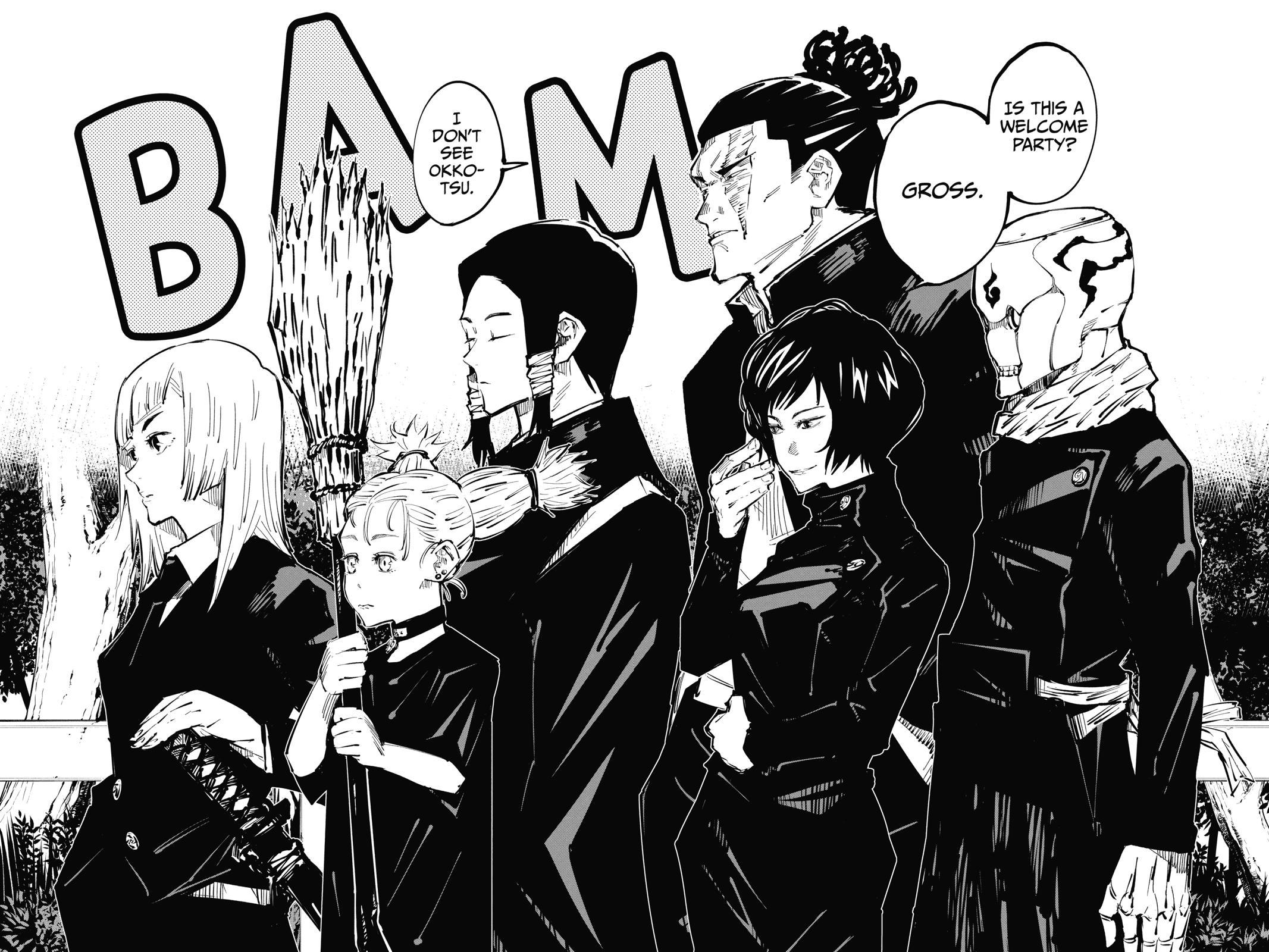 Read Jujutsu Kaisen ENGLISH Manga Online