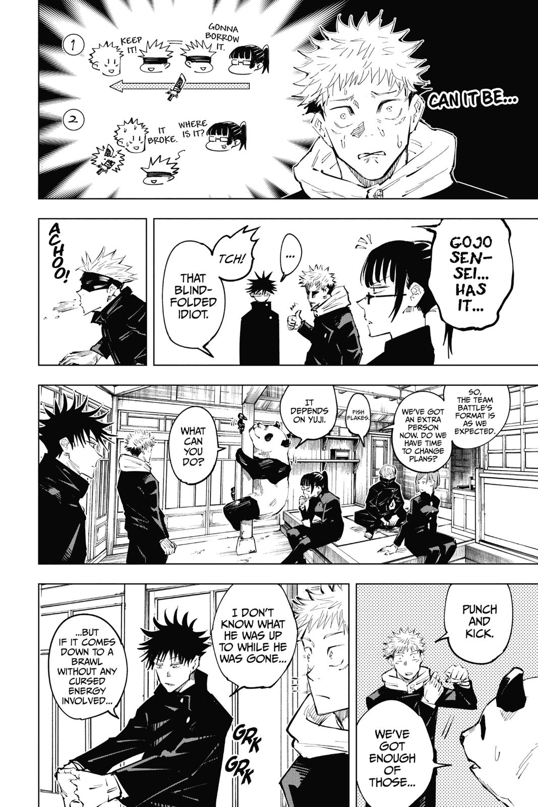 Read Jujutsu Kaisen ENGLISH Manga Online