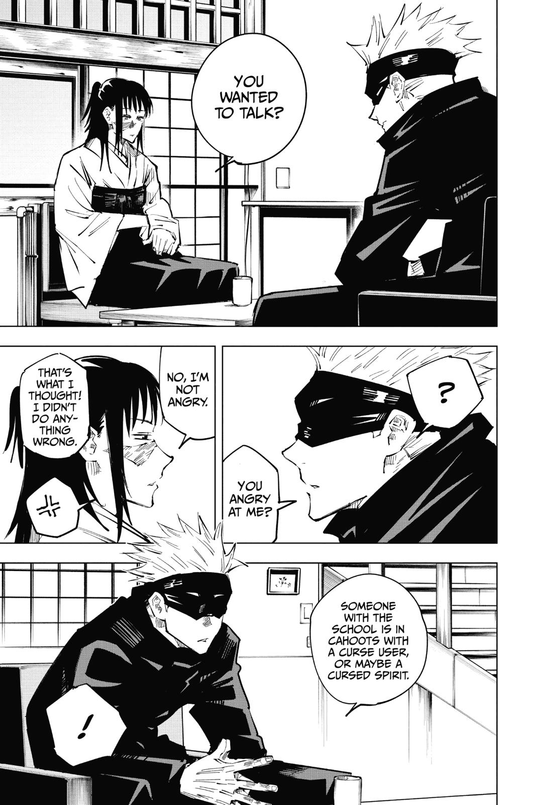 Read Jujutsu Kaisen ENGLISH Manga Online