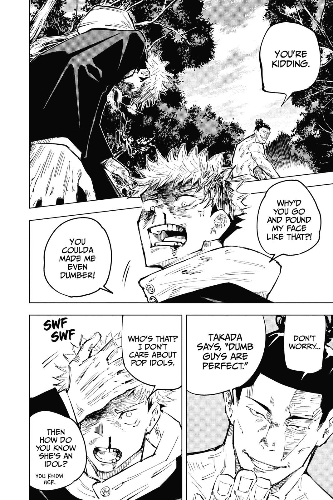 Read Jujutsu Kaisen ENGLISH Manga Online
