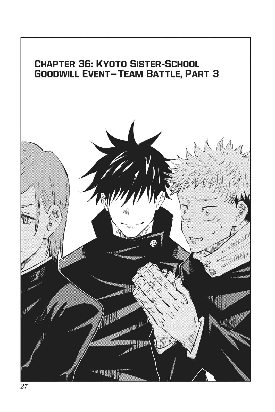 Read Jujutsu Kaisen ENGLISH Manga Online