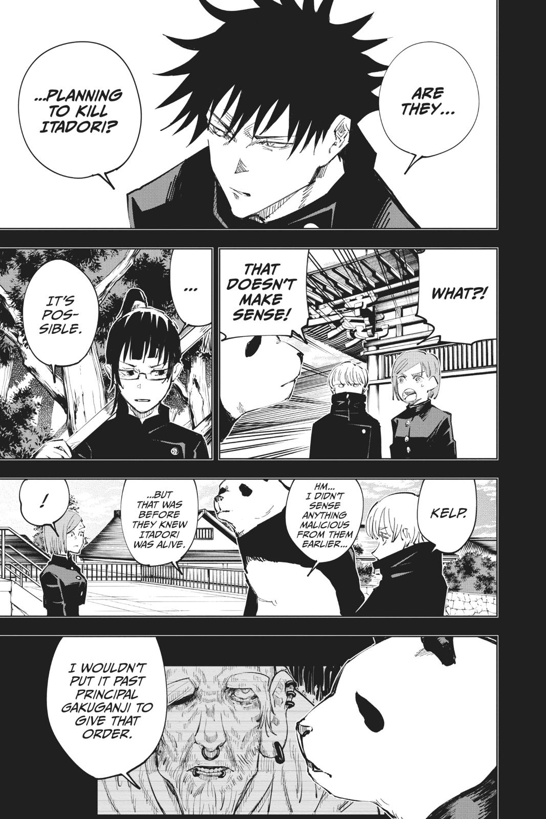 Read Jujutsu Kaisen ENGLISH Manga Online