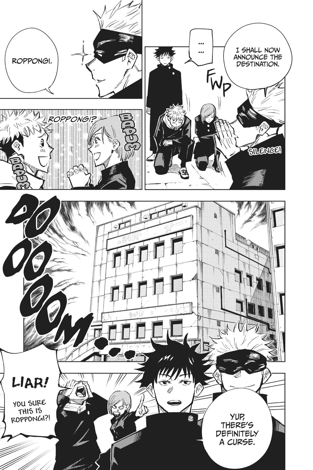 Read Jujutsu Kaisen ENGLISH Manga Online