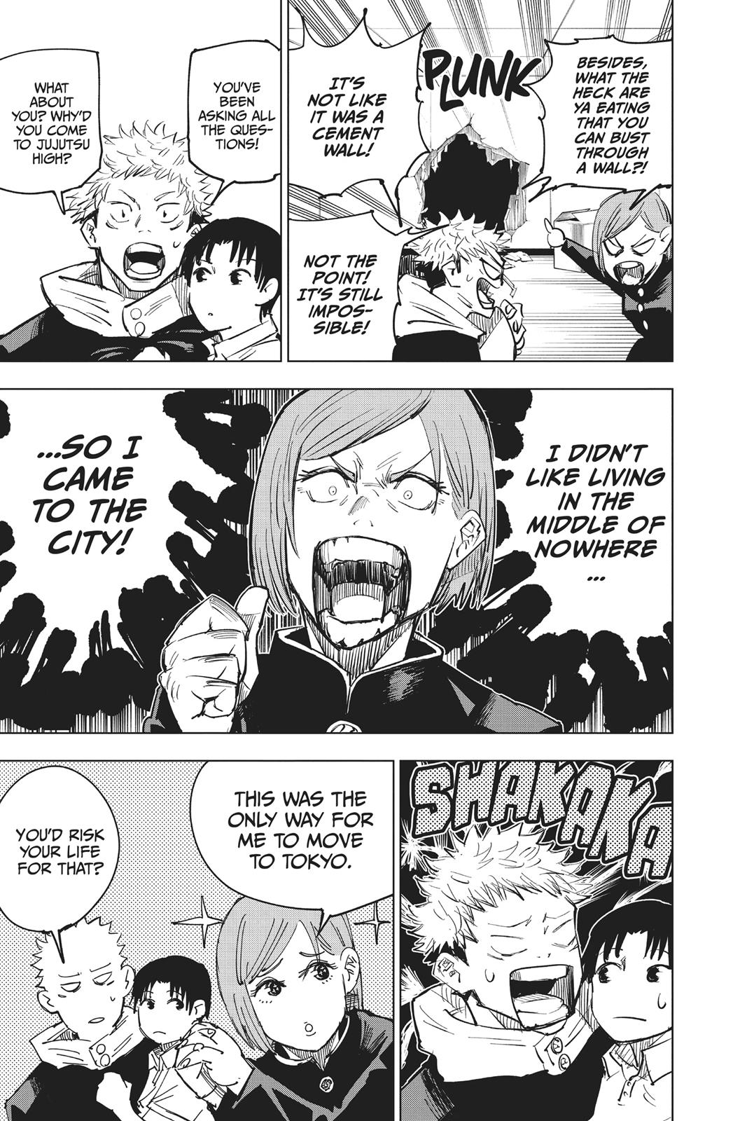 Read Jujutsu Kaisen ENGLISH Manga Online