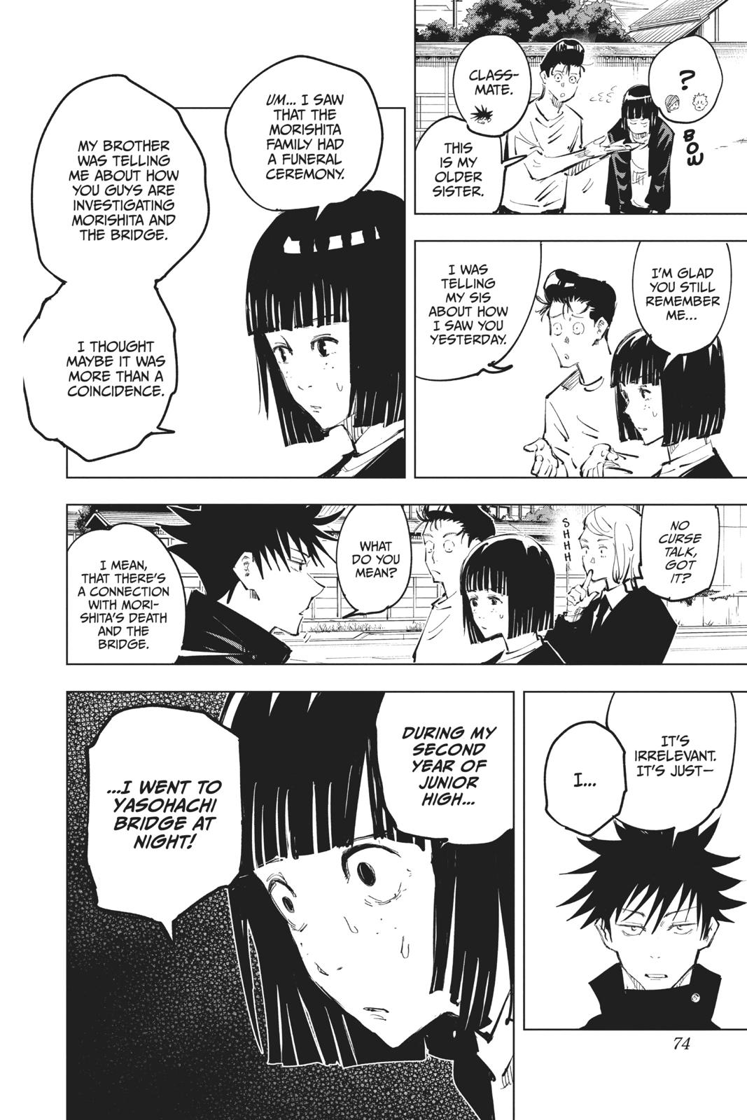 Read Jujutsu Kaisen ENGLISH Manga Online