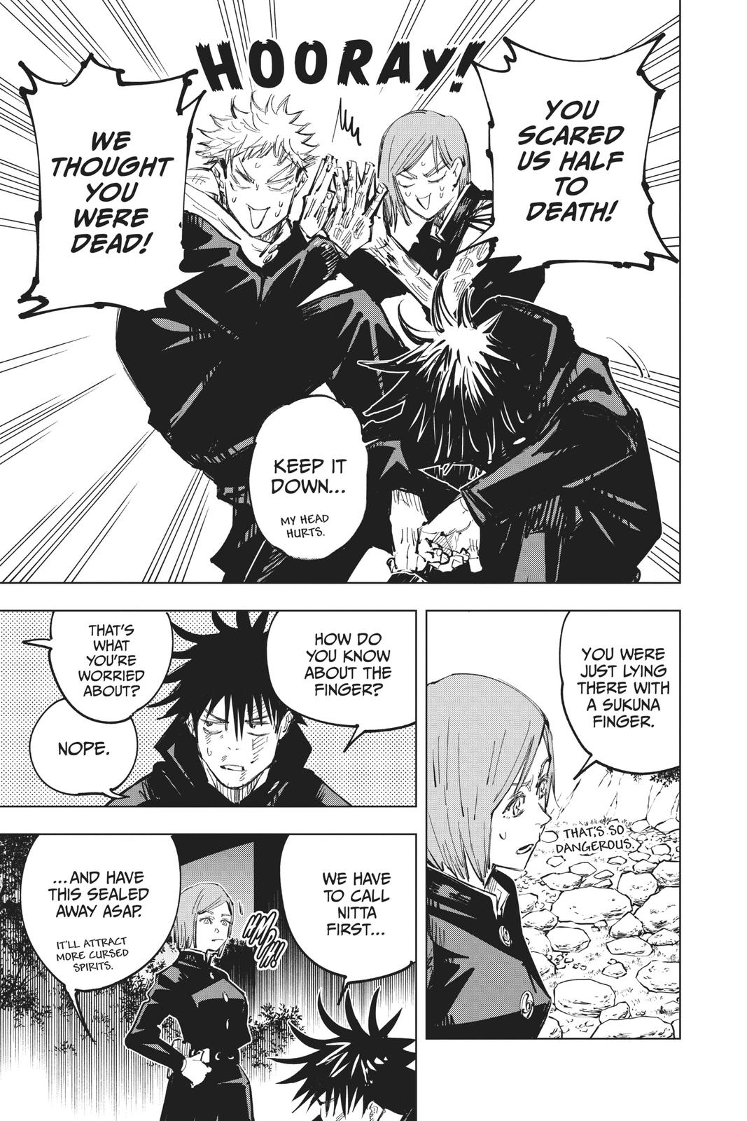 Read Jujutsu Kaisen ENGLISH Manga Online