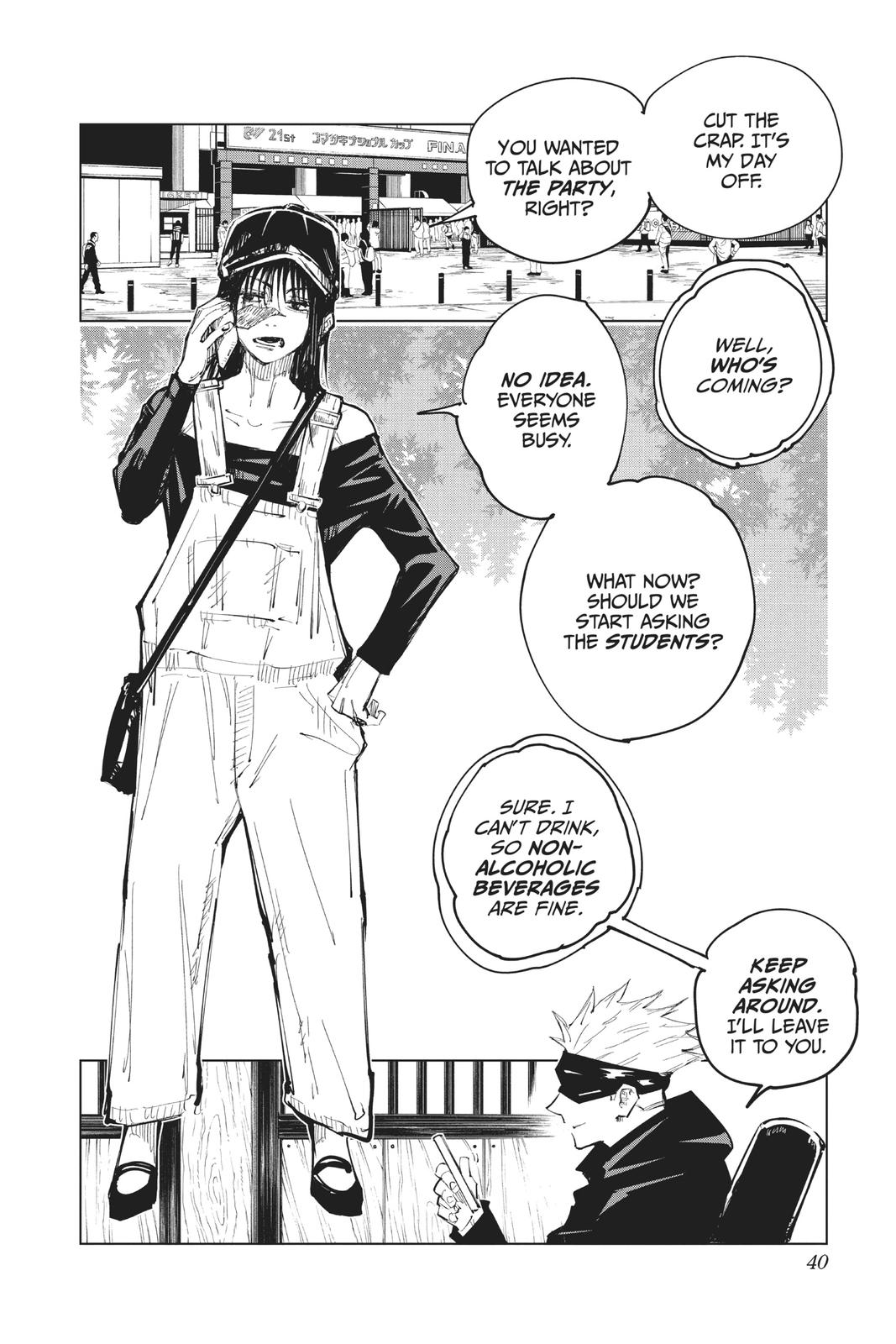 Read Jujutsu Kaisen ENGLISH Manga Online