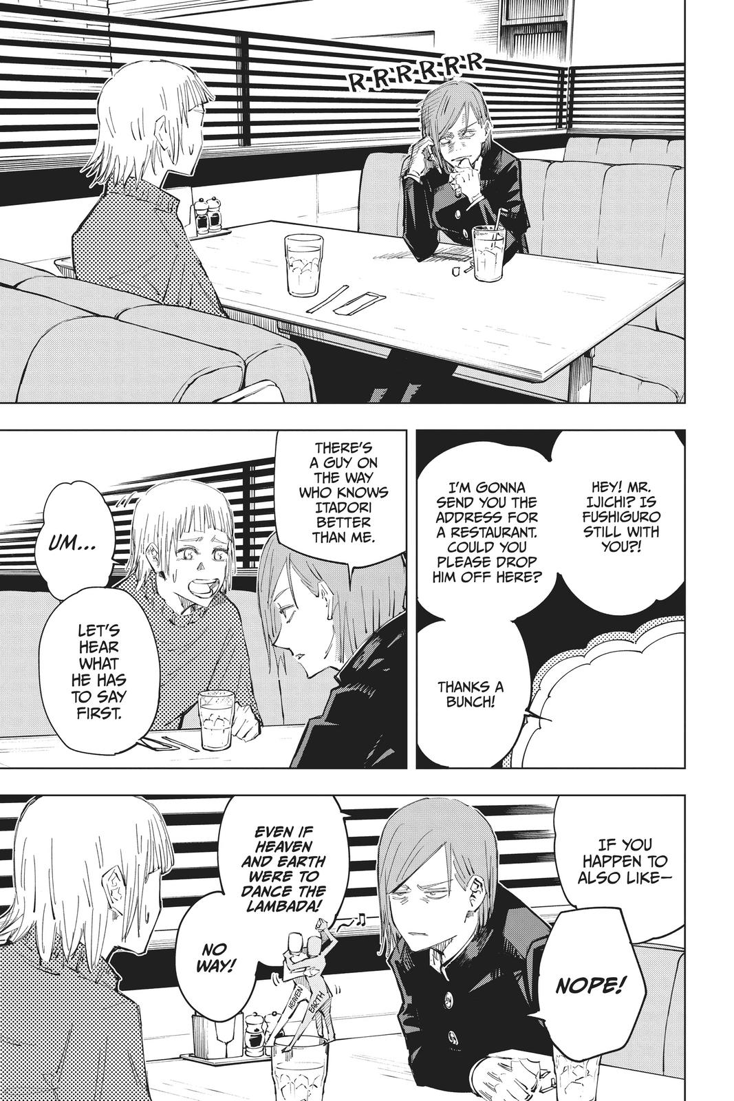 Read Jujutsu Kaisen ENGLISH Manga Online