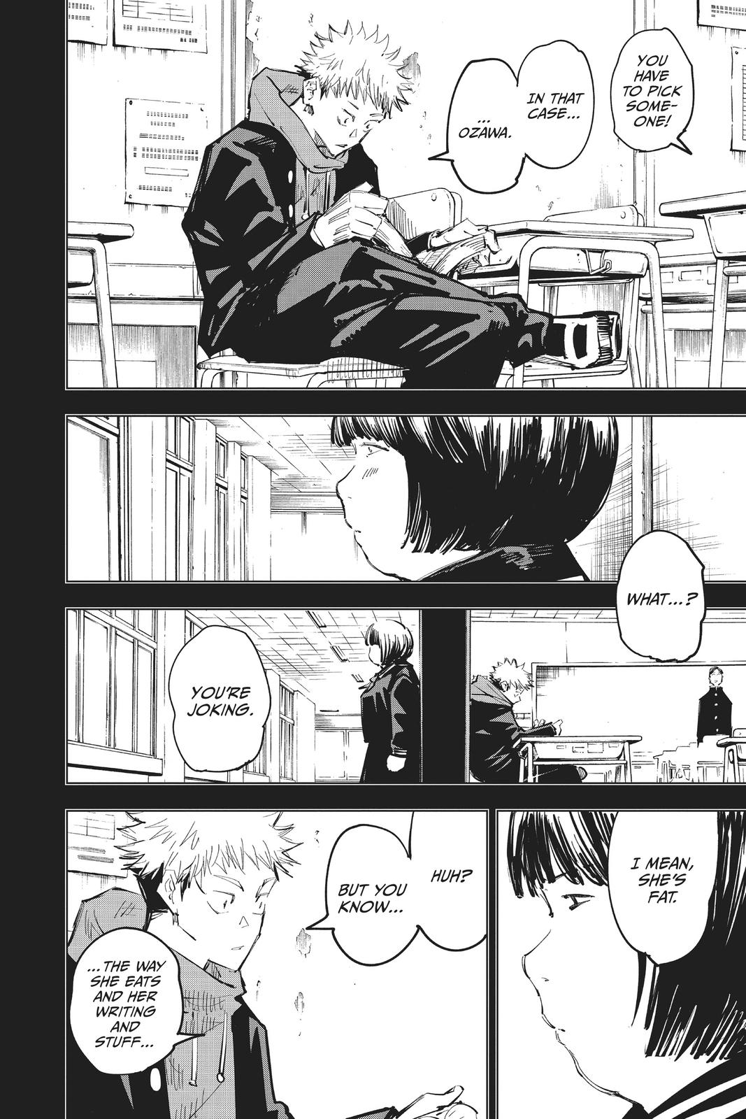Read Jujutsu Kaisen ENGLISH Manga Online