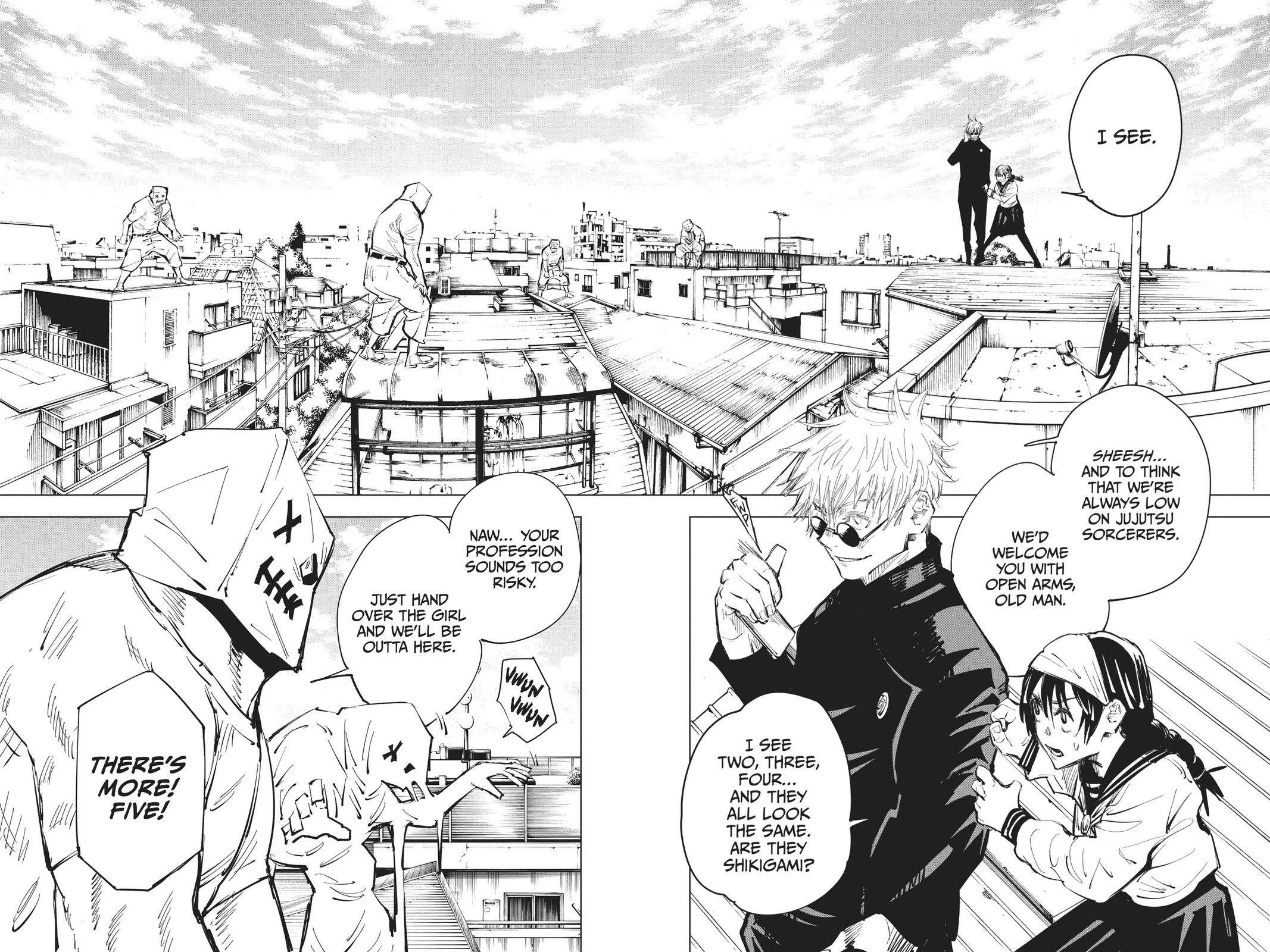 Read Jujutsu Kaisen ENGLISH Manga Online