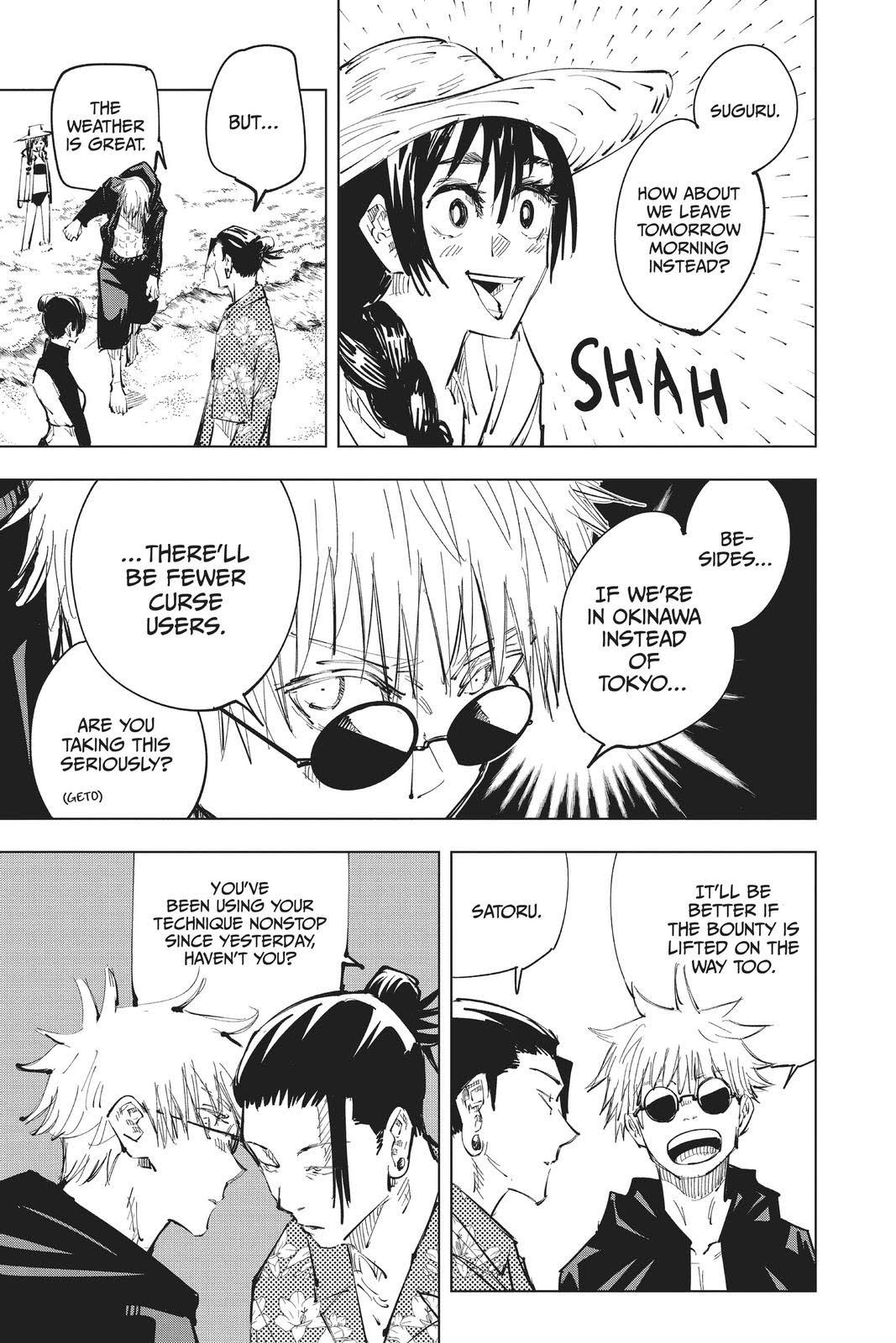 Read Jujutsu Kaisen ENGLISH Manga Online