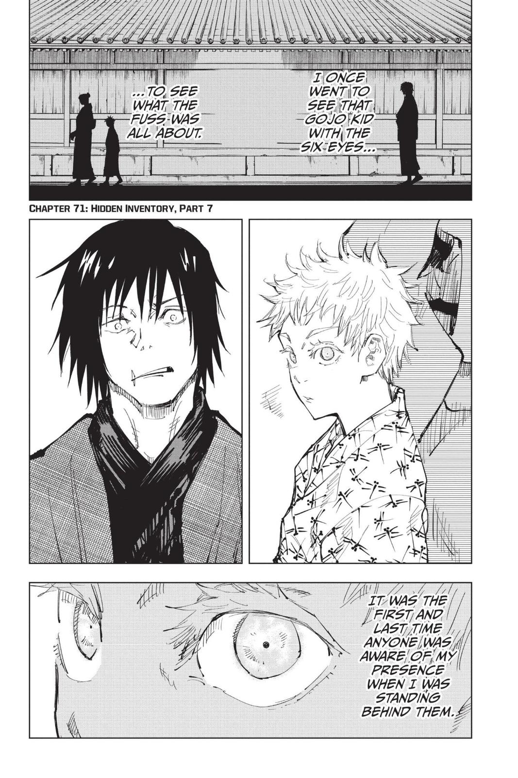 Read Jujutsu Kaisen ENGLISH Manga Online