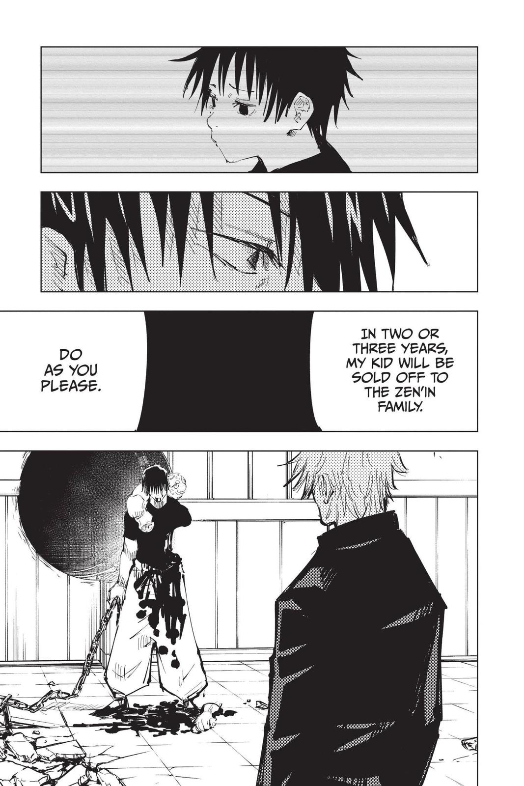 Read Jujutsu Kaisen ENGLISH Manga Online