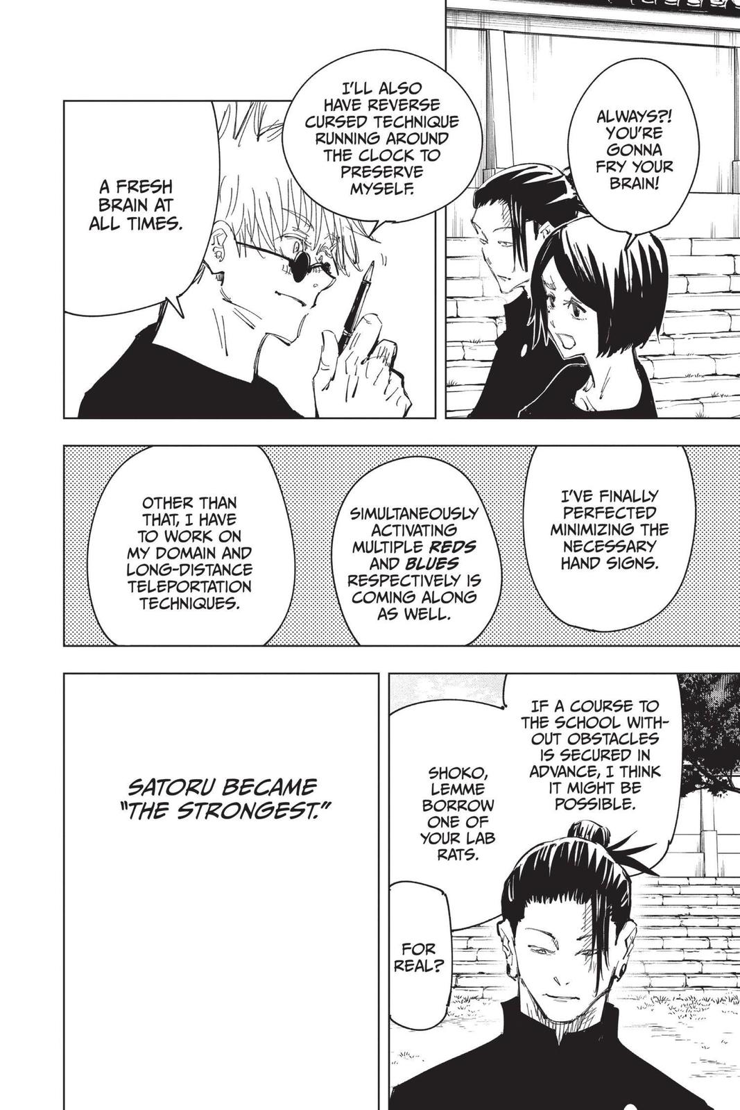 Read Jujutsu Kaisen ENGLISH Manga Online