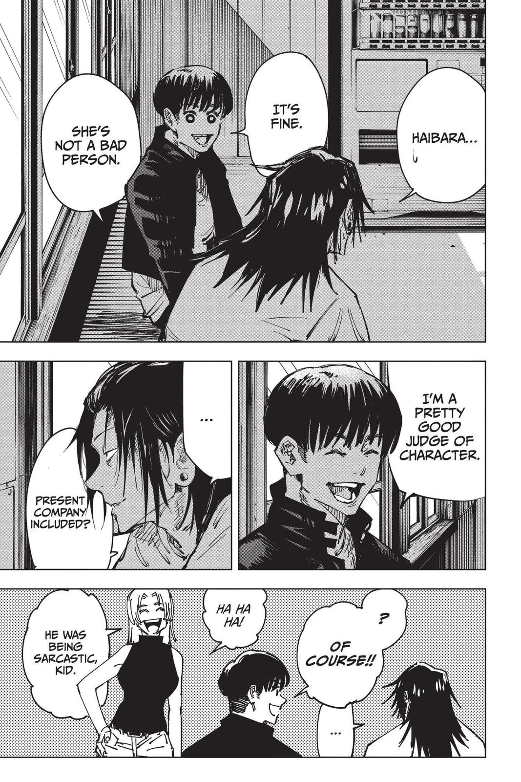 Read Jujutsu Kaisen ENGLISH Manga Online