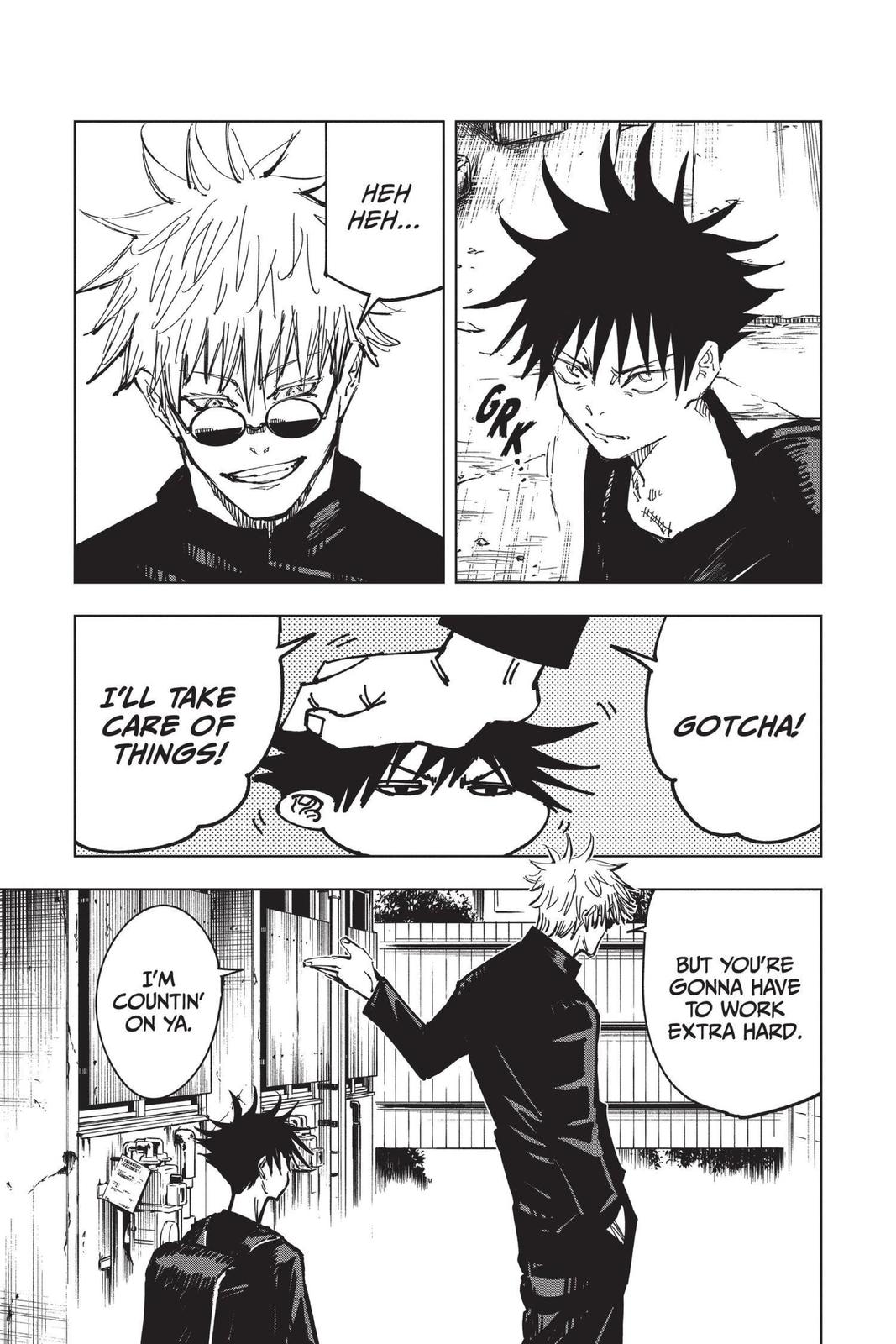 Read Jujutsu Kaisen ENGLISH Manga Online