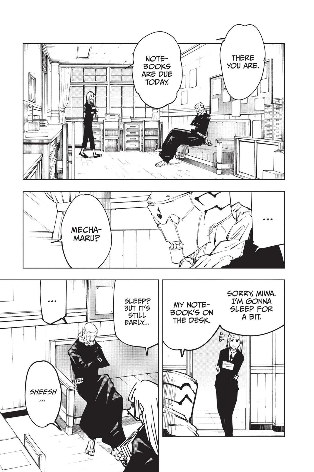 Read Jujutsu Kaisen ENGLISH Manga Online