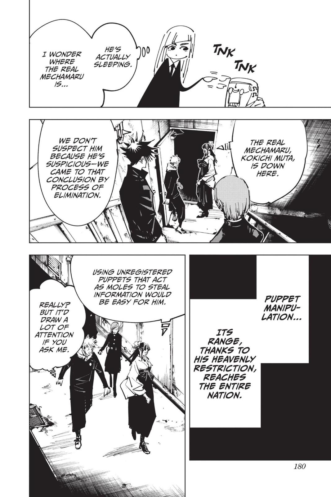 Read Jujutsu Kaisen ENGLISH Manga Online