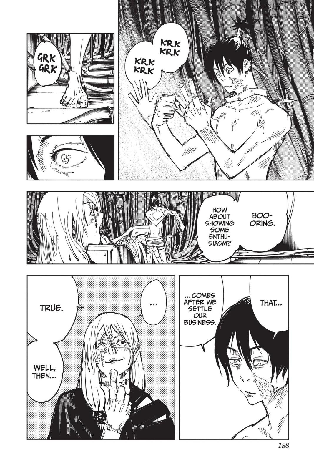 Read Jujutsu Kaisen ENGLISH Manga Online