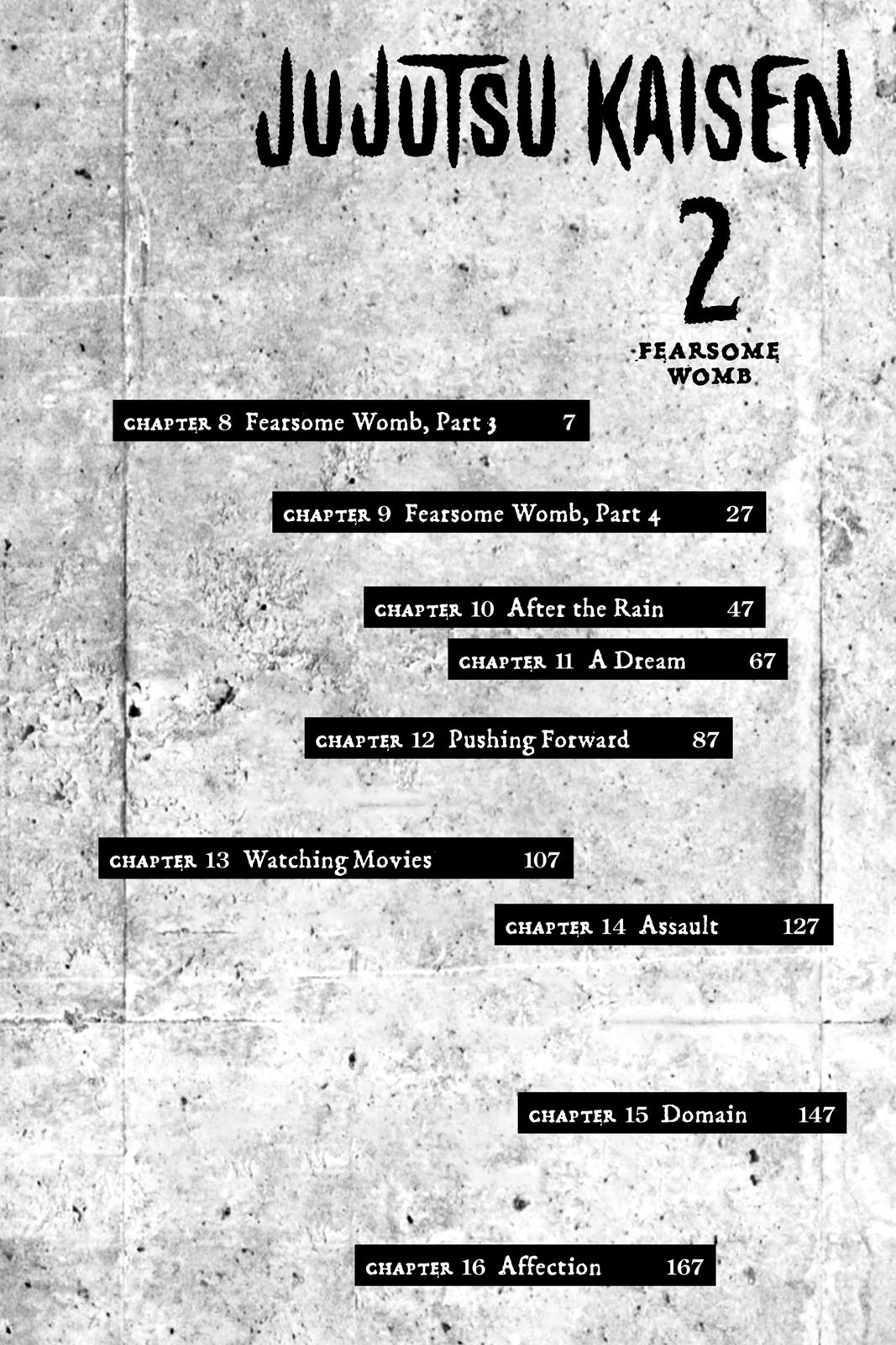 Read Jujutsu Kaisen ENGLISH Manga Online