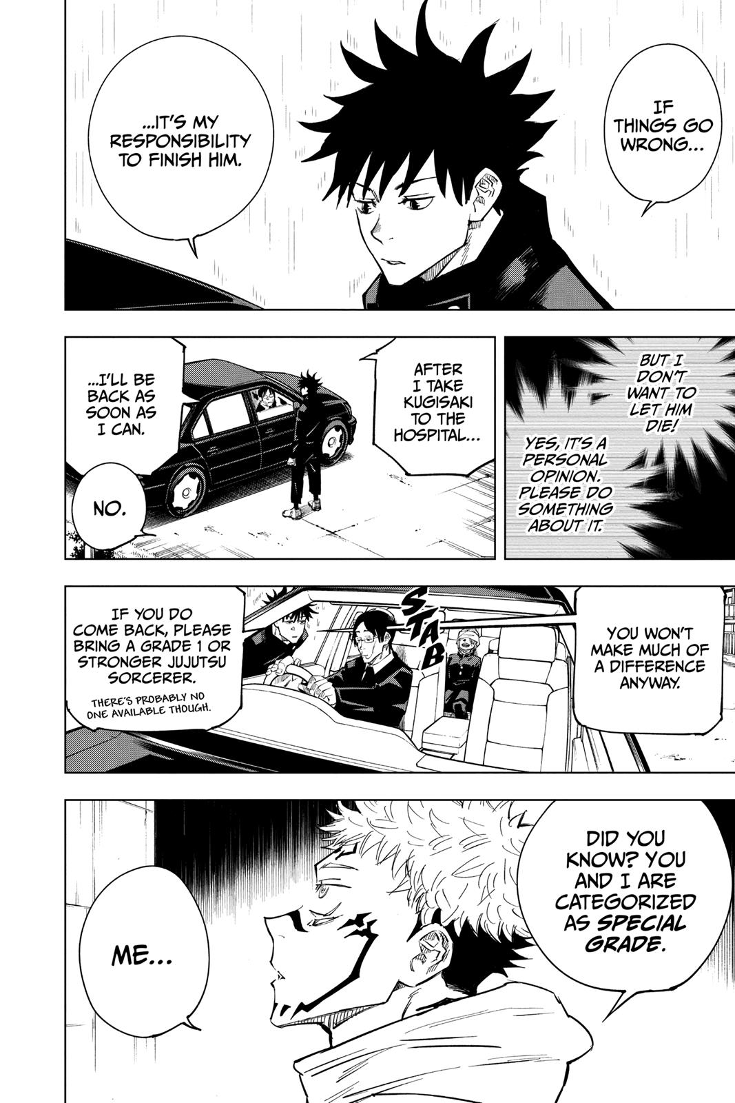 Read Jujutsu Kaisen ENGLISH Manga Online