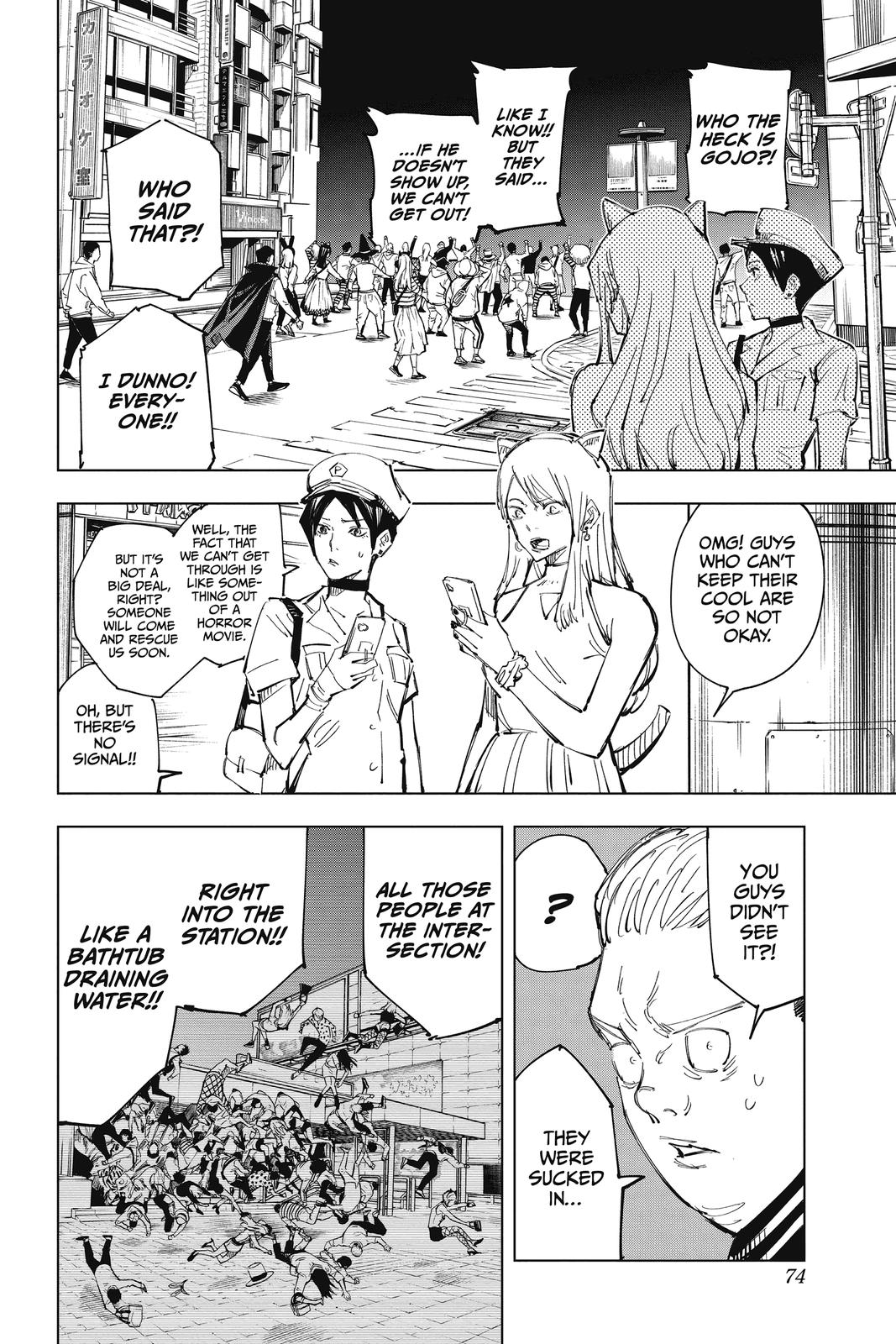 Read Jujutsu Kaisen ENGLISH Manga Online