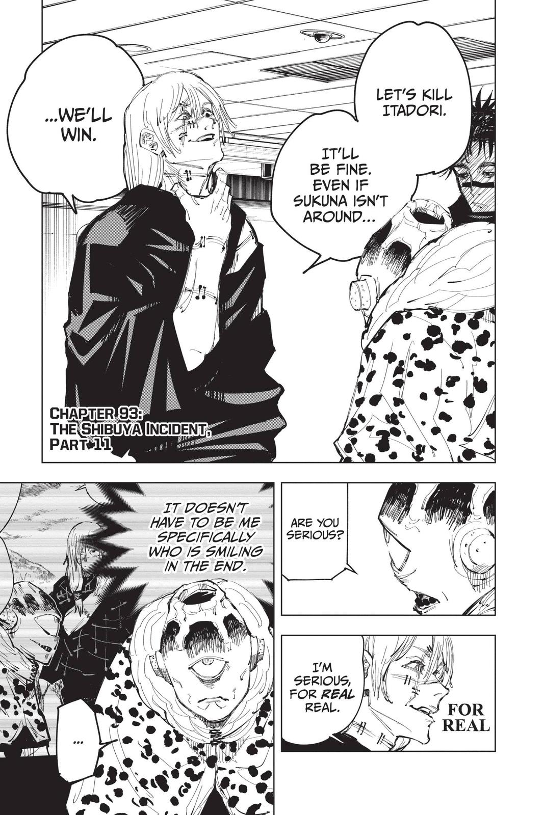 Read Jujutsu Kaisen ENGLISH Manga Online