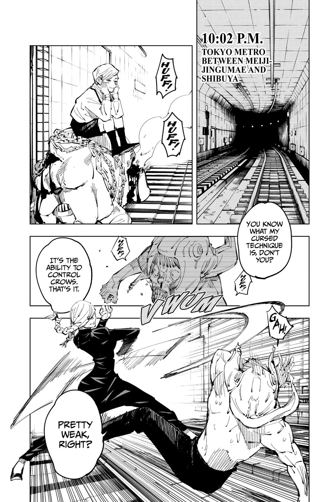 Read Jujutsu Kaisen ENGLISH Manga Online