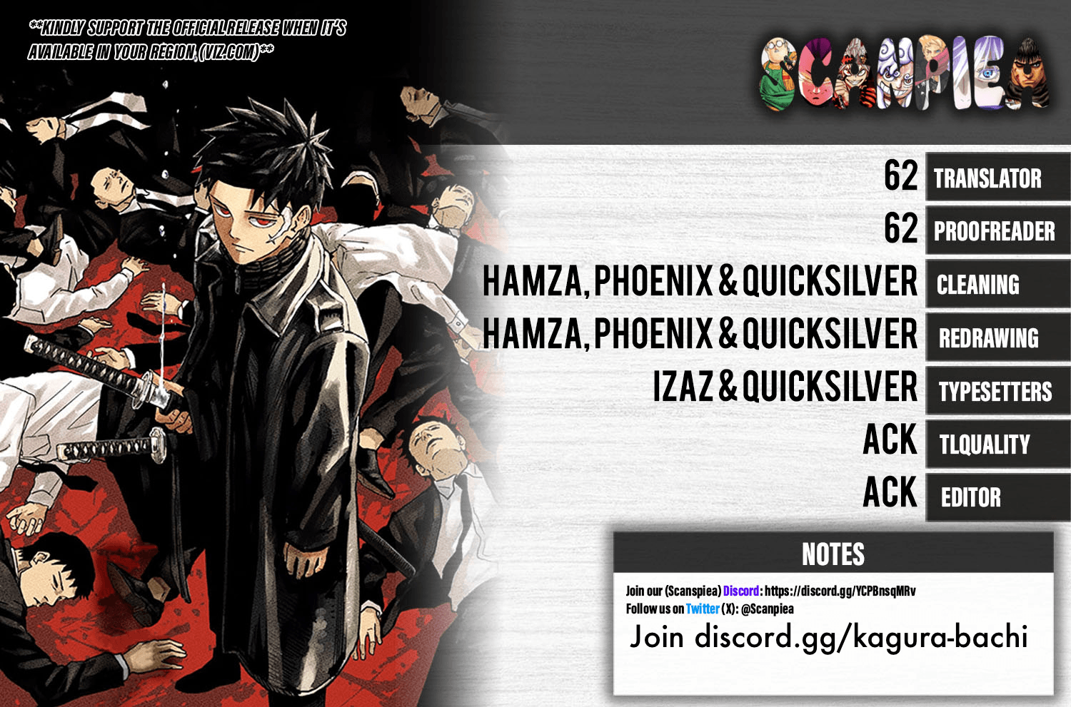 Read Kagurabachi ENGLISH Manga Online