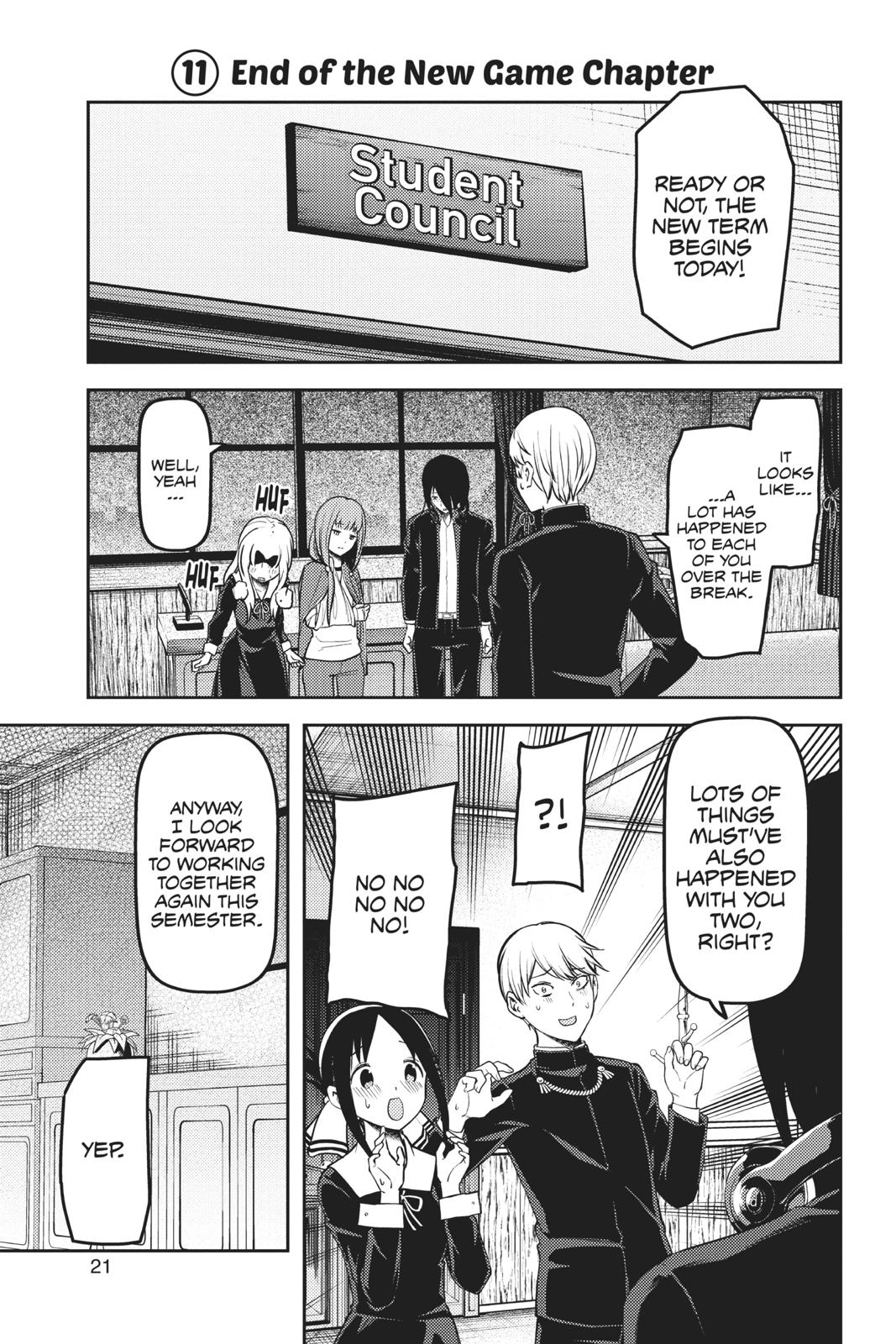 Read Kaguya-sama Love Is War ENGLISH Manga Online