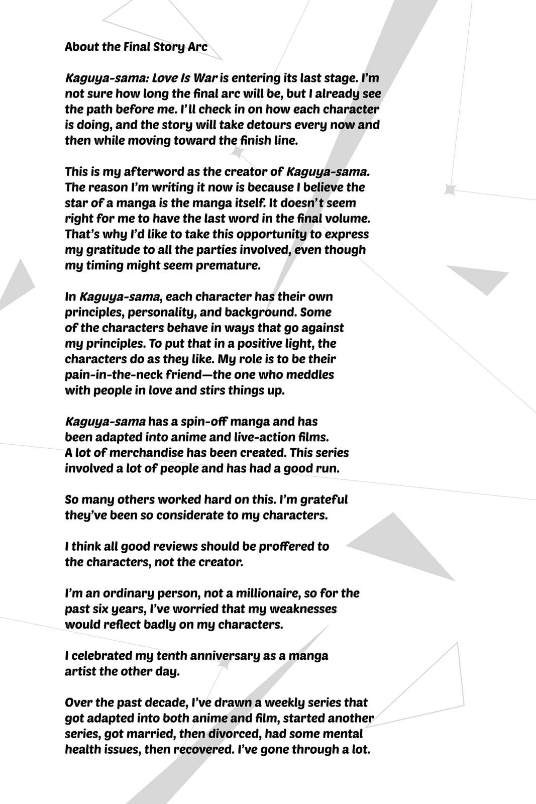 Read Kaguya-sama Love Is War ENGLISH Manga Online