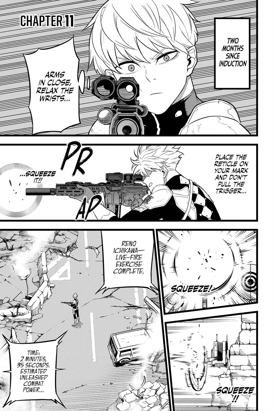 Read Kaiju No.8 ENGLISH Manga Online