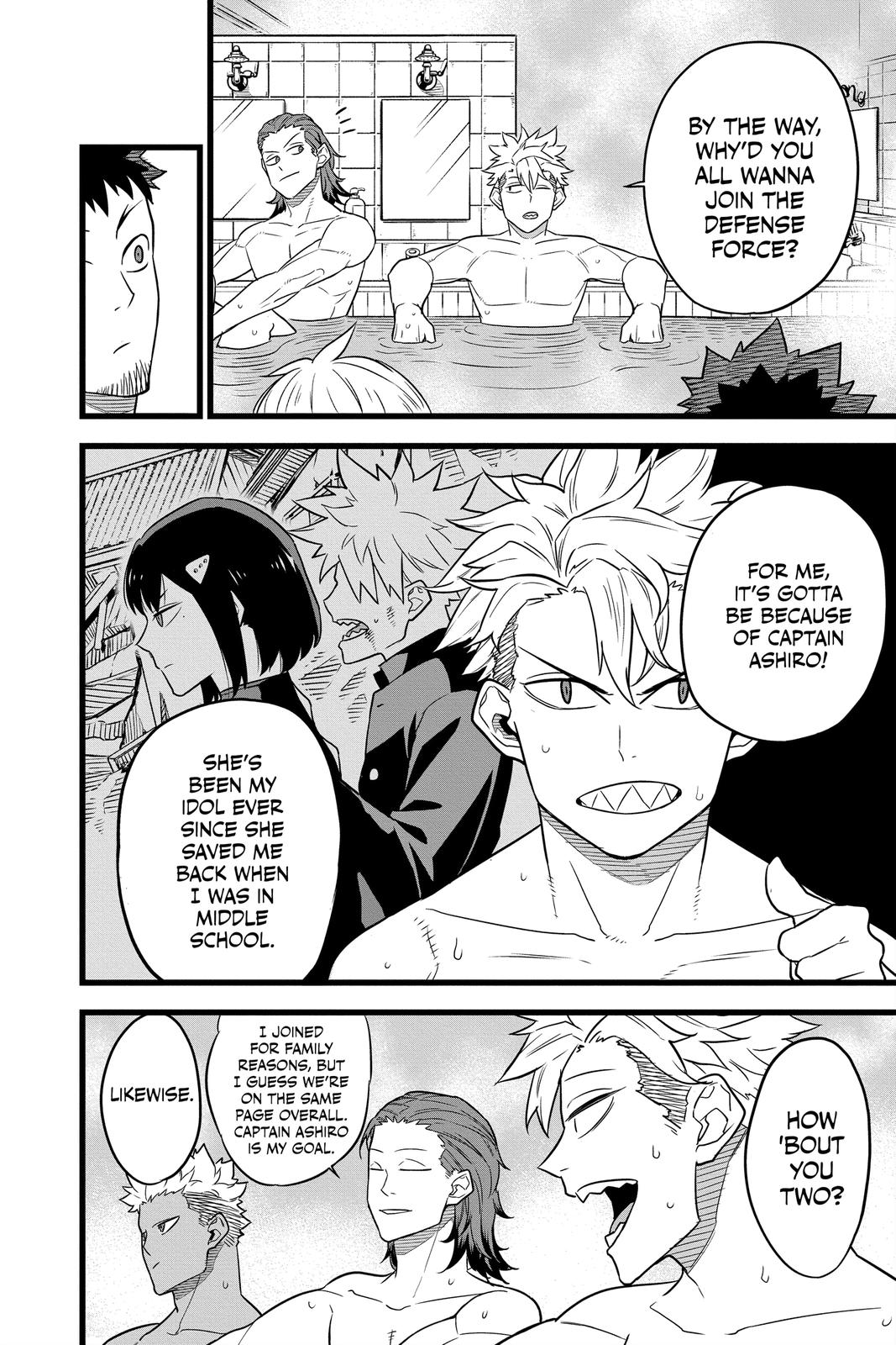 Read Kaiju No.8 ENGLISH Manga Online