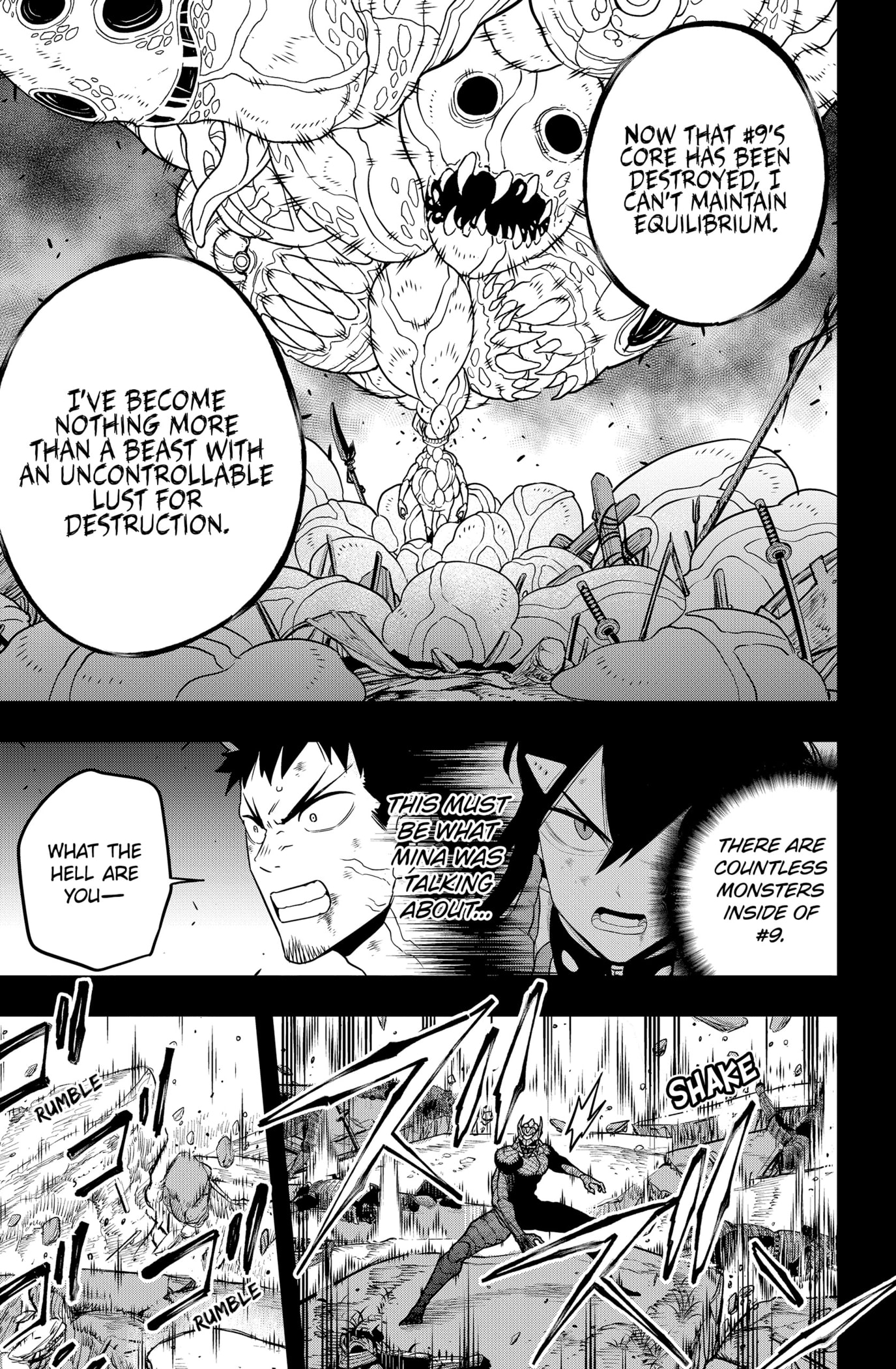 Read Kaiju No.8 ENGLISH Manga Online