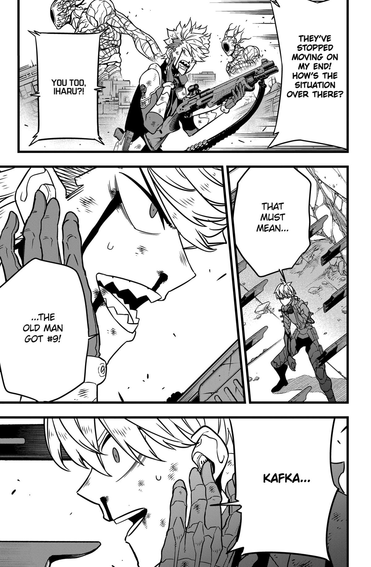 Read Kaiju No.8 ENGLISH Manga Online