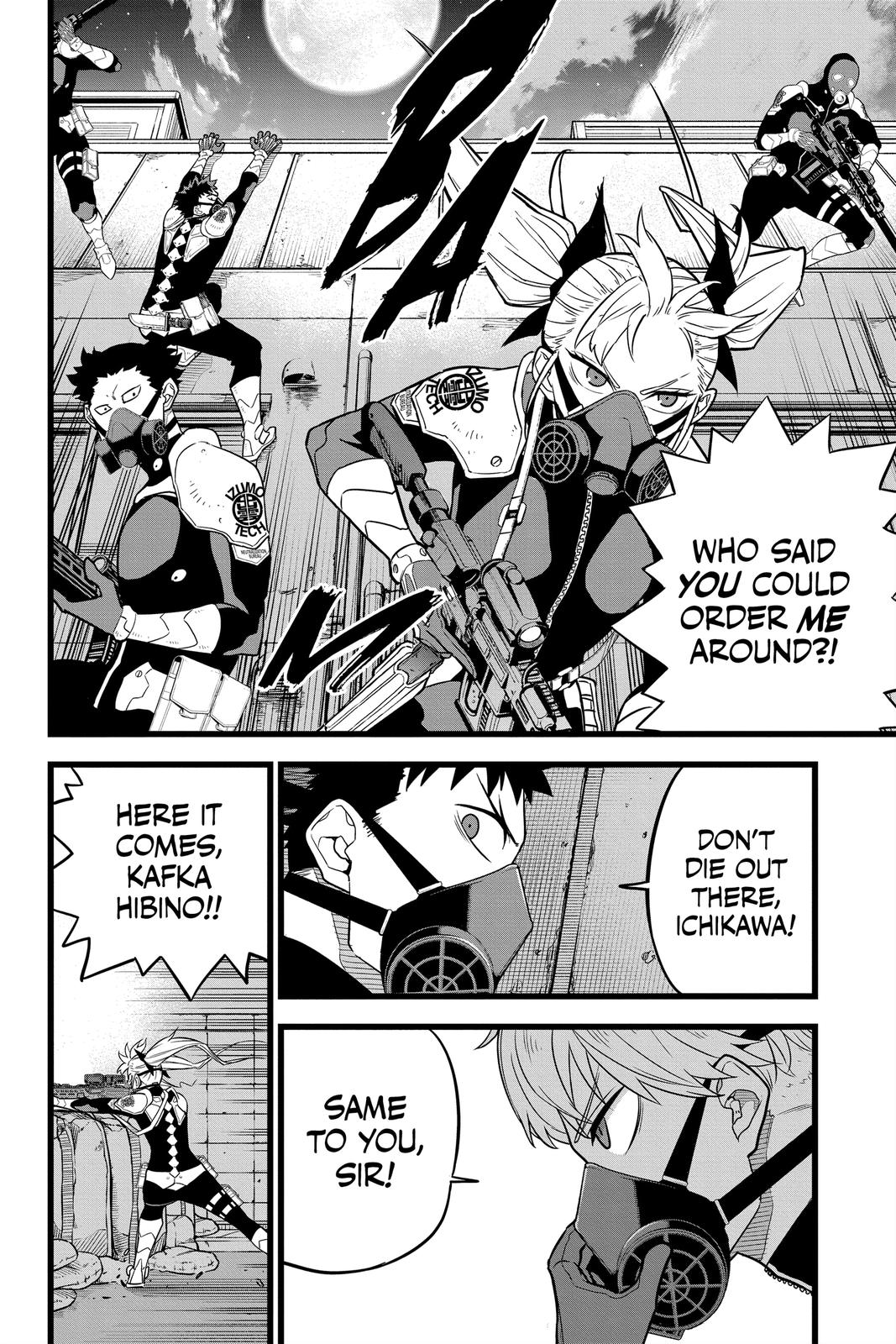 Read Kaiju No.8 ENGLISH Manga Online