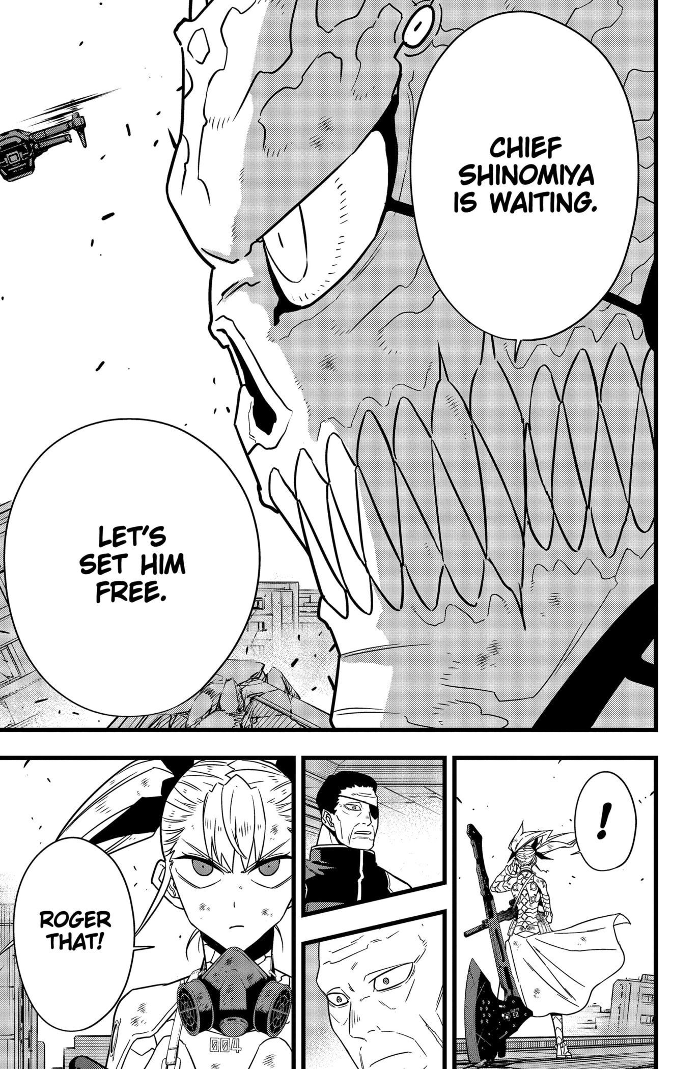 Read Kaiju No.8 ENGLISH Manga Online