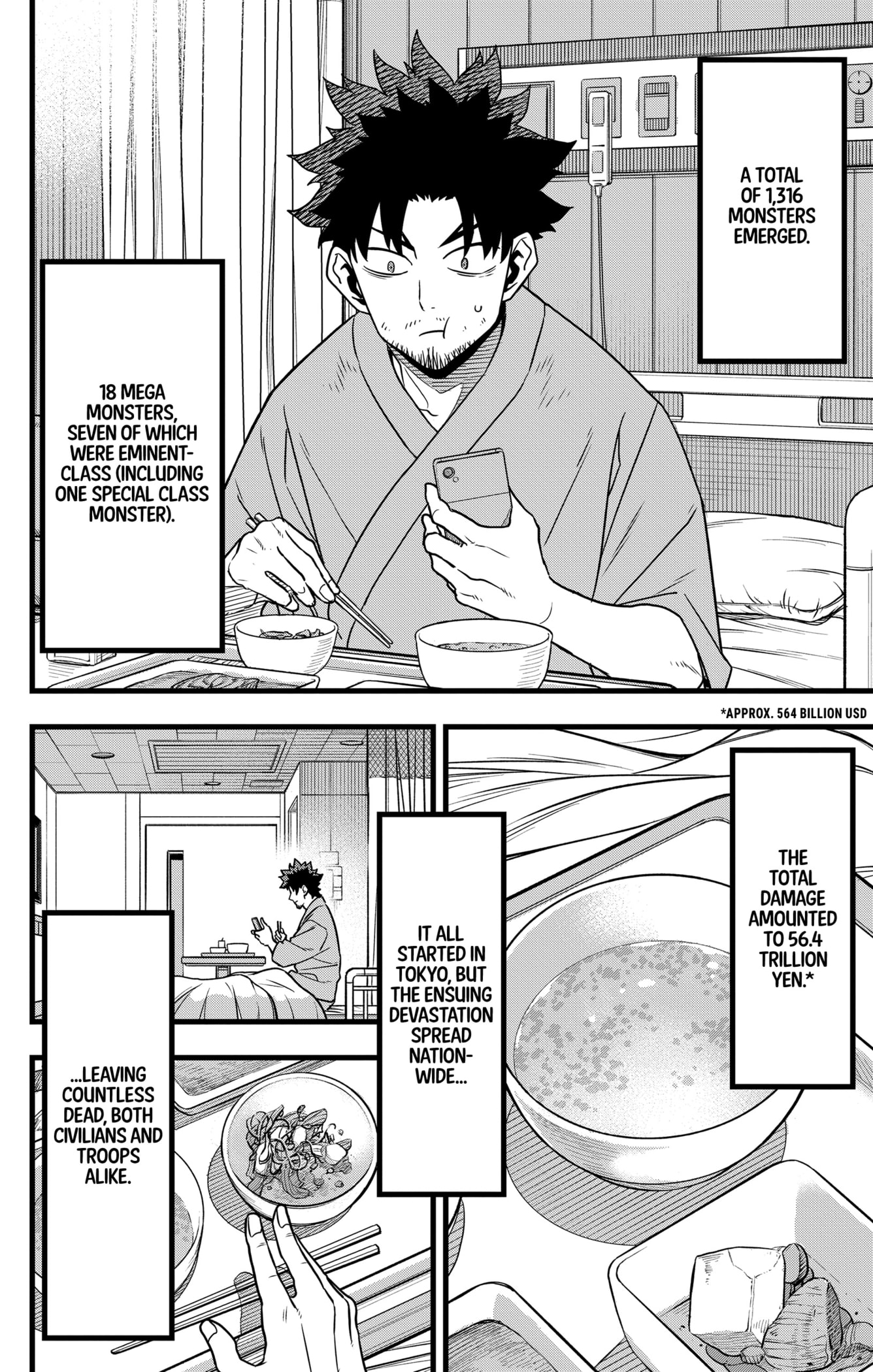 Read Kaiju No.8 ENGLISH Manga Online