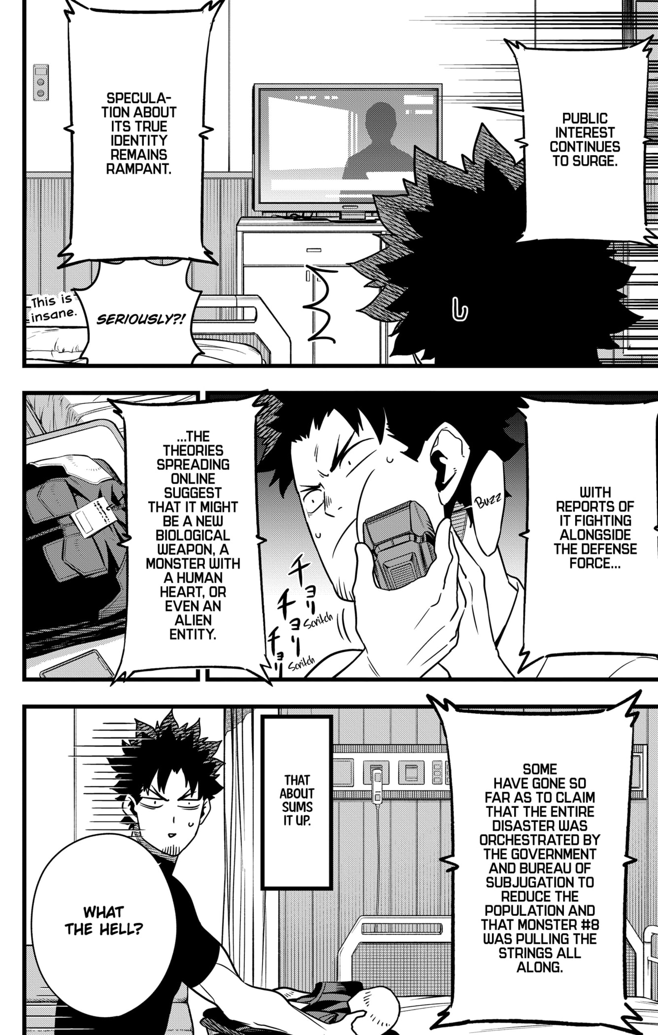 Read Kaiju No.8 ENGLISH Manga Online