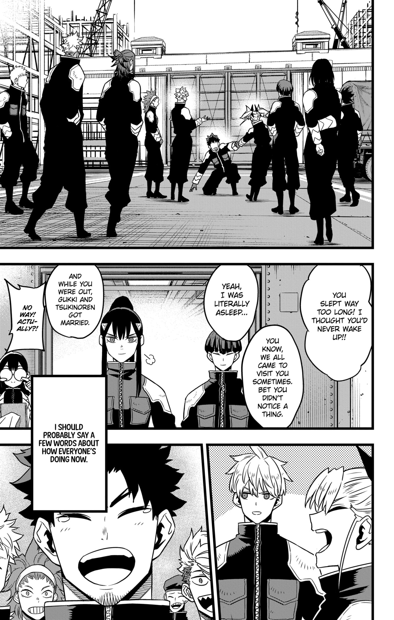 Read Kaiju No.8 ENGLISH Manga Online