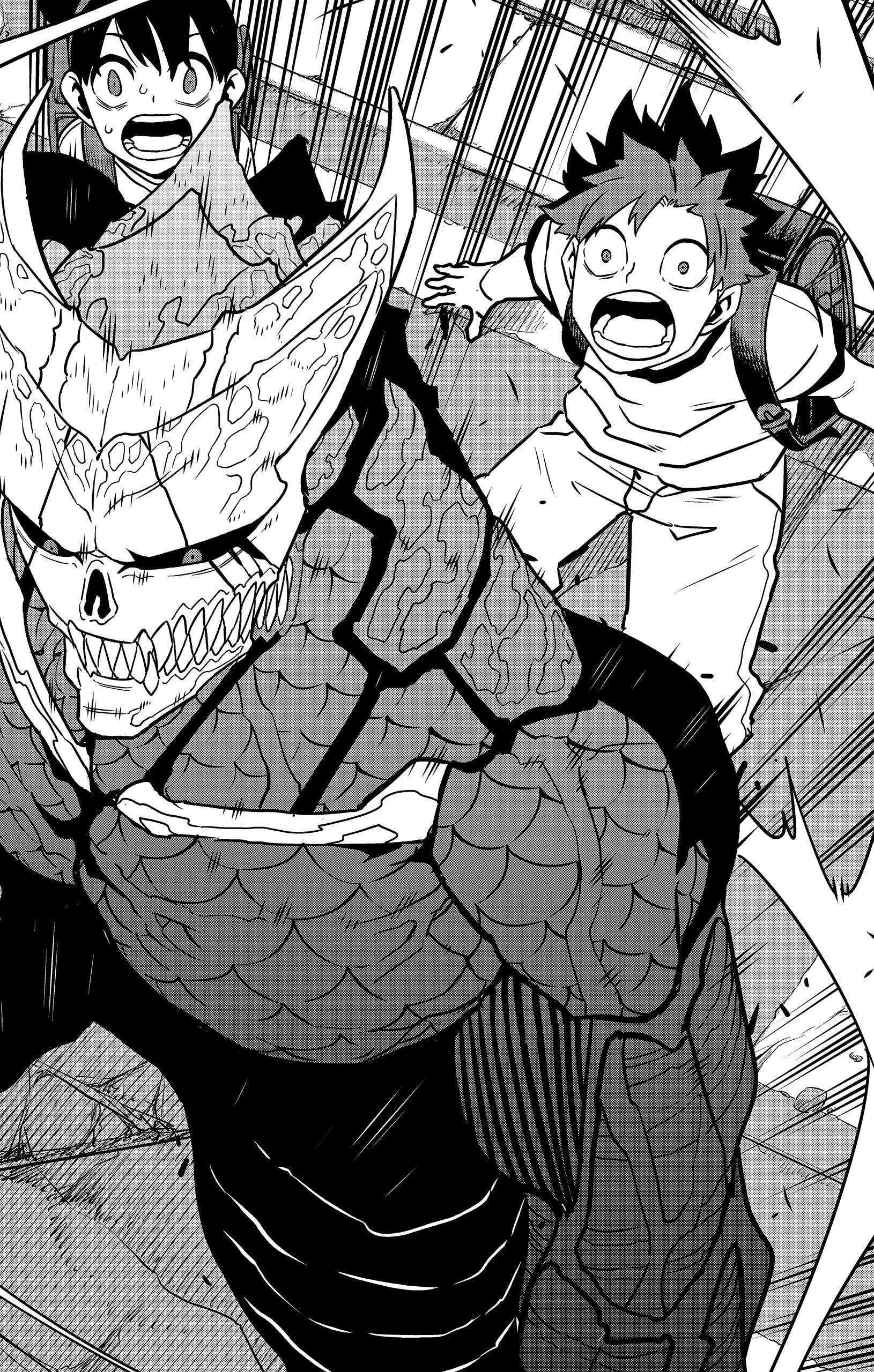 Read Kaiju No.8 ENGLISH Manga Online
