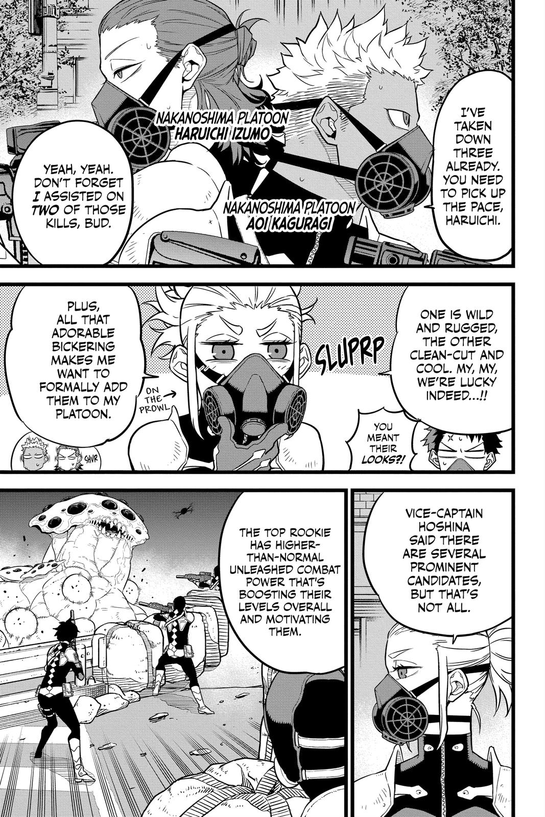 Read Kaiju No.8 ENGLISH Manga Online