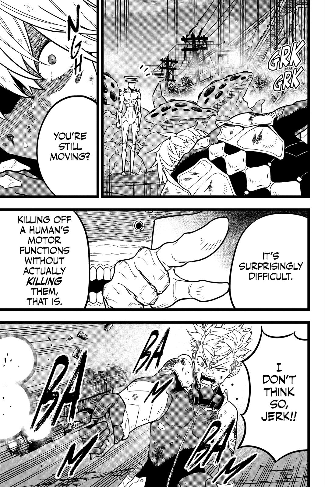 Read Kaiju No.8 ENGLISH Manga Online