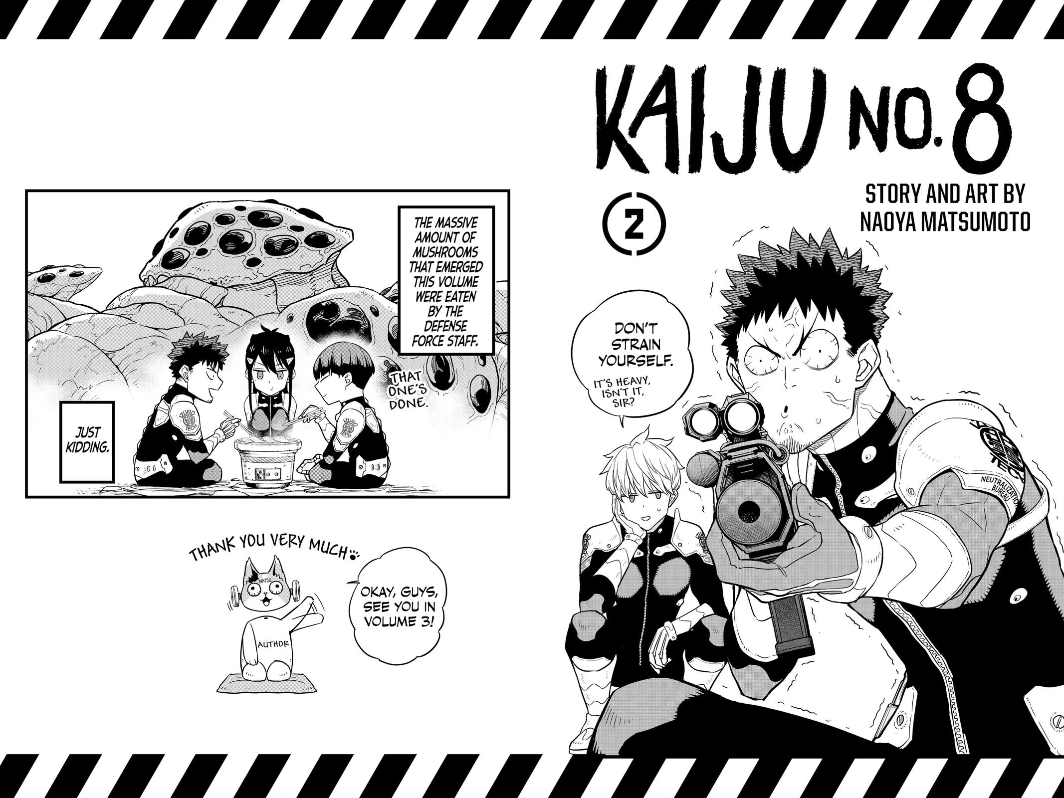 Read Kaiju No.8 ENGLISH Manga Online
