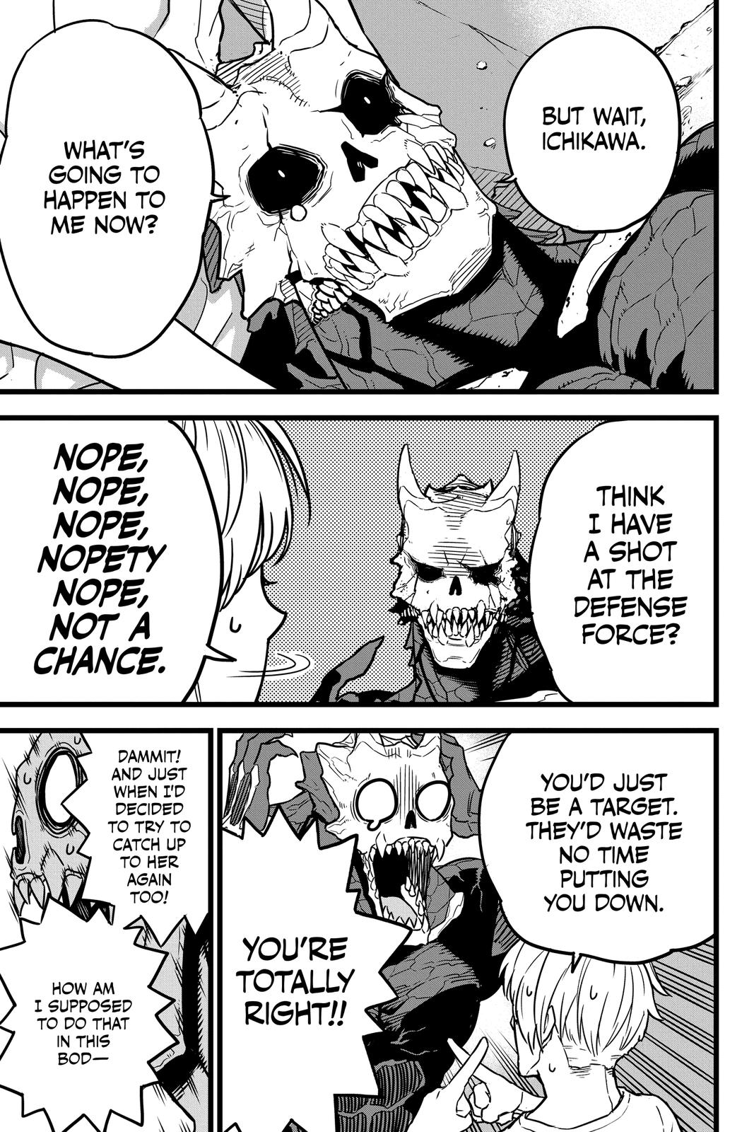 Read Kaiju No.8 ENGLISH Manga Online