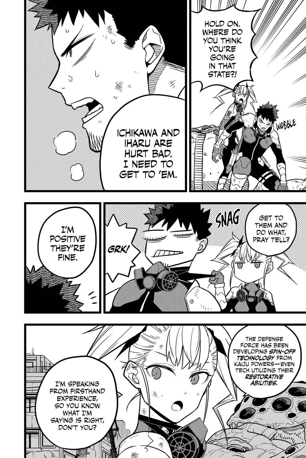 Read Kaiju No.8 ENGLISH Manga Online