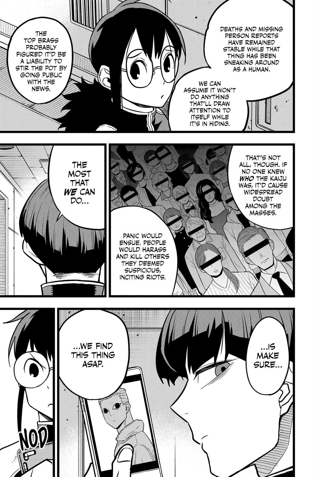 Read Kaiju No.8 ENGLISH Manga Online